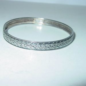 Vintage Sterling Bangle Bracelet